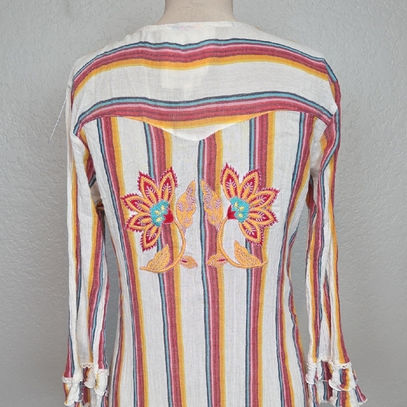 Z & L Made with Love Embroidered Maxi Dress Size S - Picture 11 of 16